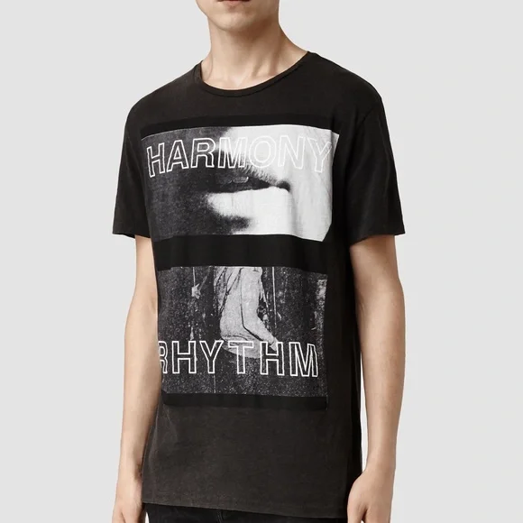 All Saints Dissonance Woman’s Crew T-Shirt - Picture 5 of 5